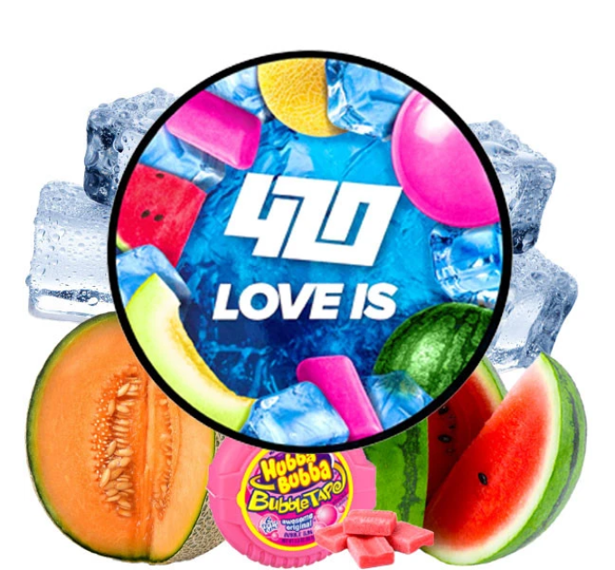 Тютюн для кальяну 420 Classic Frost Line Love Is (Кавун Диня Жуйка) 100 г