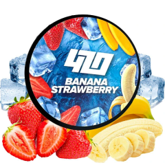 Тютюн для кальяну 420 Classic Frost Line Banana Strawberry (Банан Полуниця) 100 г