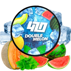 Тютюн для кальяну 420 Classic Frost Line Double Melon (Диня Кавун М'ята) 100 г