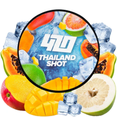 Тютюн для кальяну 420 Classic Frost Line Thailand Shot (Манго Помело Папайя) 100 г