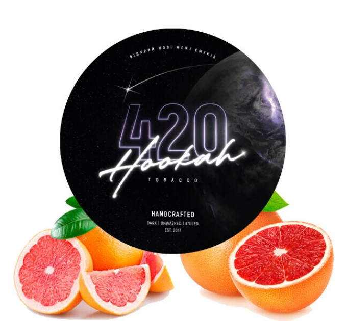 Тютюн для кальяну 420 Classic Grapefruit (Грейпфрут) 100 г