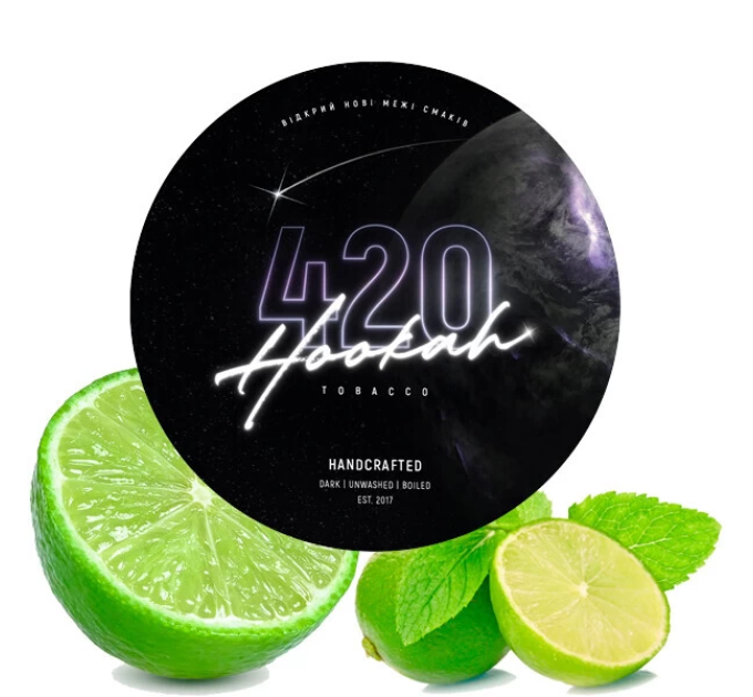 Тютюн для кальяну 420 Classic Lime (Лайм) 100 г