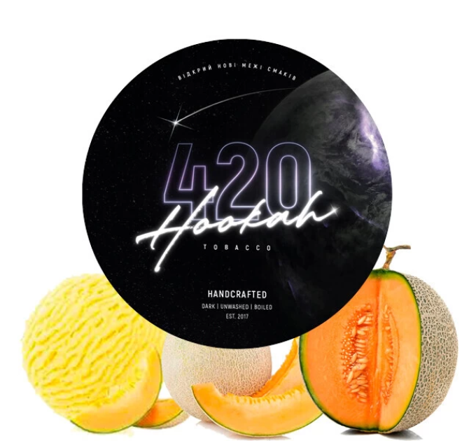 Тютюн для кальяну 420 Classic Melon Sorbet (Динний сорбет) 100 г Тютюн для кальяну 420 Classic Melon Sorbet (Динний сорбет) 100 г