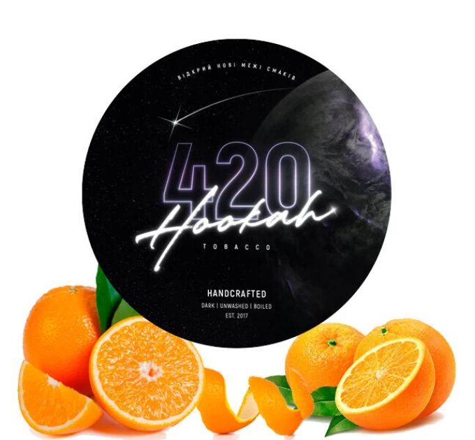 Тютюн для кальяну 420 Classic Orange Zest (Сицилійський апельсин) 100 г Тютюн для кальяну 420 Classic Orange Zest (Сицилійський апельсин) 100 г