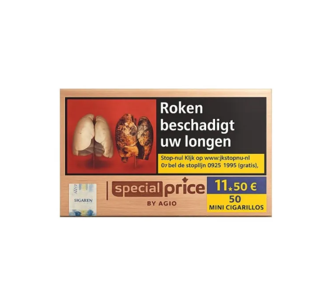 Cигарили Special Price by Agio Mini Cigarillos (Нідерланди) 50 шт