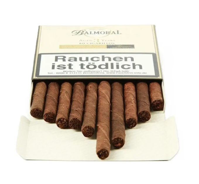 Сигарили BALMORAL Aged 3 Years Cigarillos 10 шт