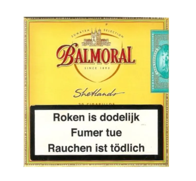 Сигарили BALMORAL Shetlands Sumatra 20 шт
