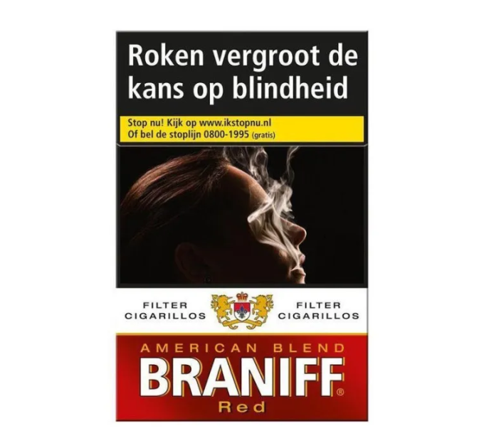 Сигарили Braniff American Blend Red Filter 17 шт