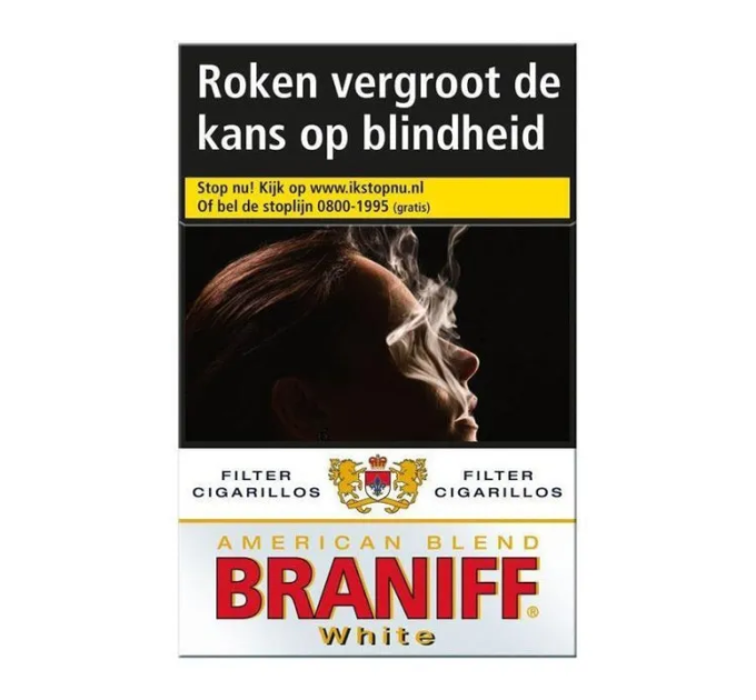 Сигарили Braniff American Blend White Filter 17 шт