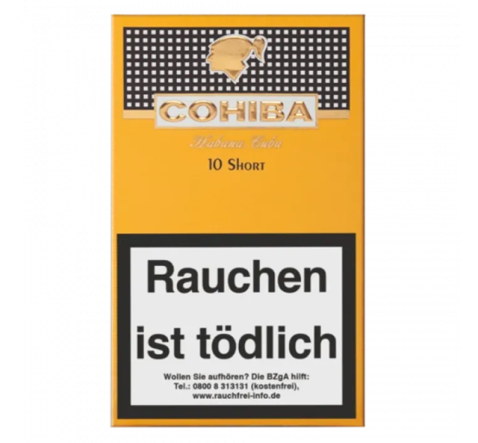 Сигарили COHIBA Short 10 (Куба) 10 шт 
