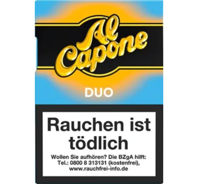 Сигарили Al Capone Duo Salted Caramel (Солона карамель) 18 шт 