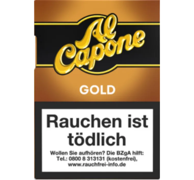 Сигарили Al Capone Gold Coffee (Кава) 18 шт 