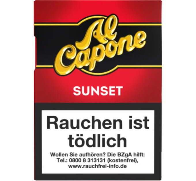 Сигарили Al Capone Sunset Rum (Ром) 18 шт