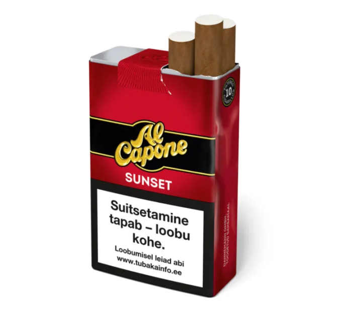 Сигарили Al Capone Pockets Sunset Rum (Ром) 10 шт