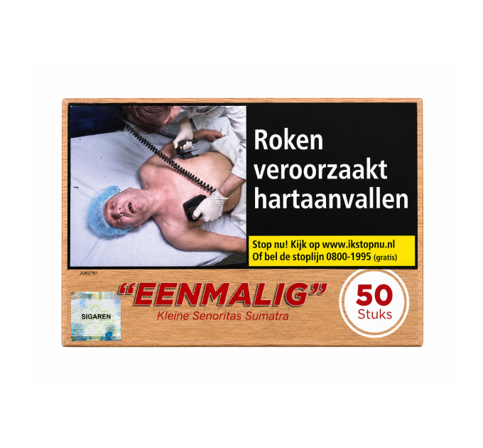 Сигарили Eenmalig Klein Senoritas (Суматра) 50 шт Сигарили Eenmalig Klein Senoritas (Суматра) 50 шт