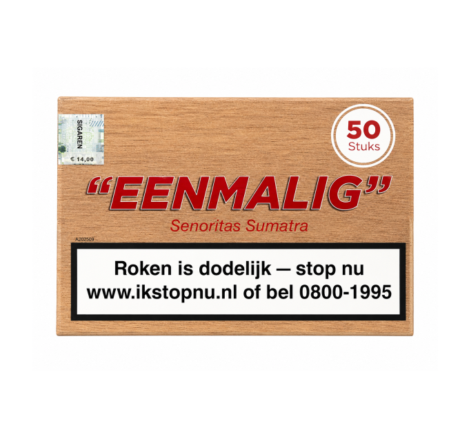 Сигарили Eenmalig Senoritas (Суматра) 50 шт Сигарили Eenmalig Senoritas (Суматра) 50 шт