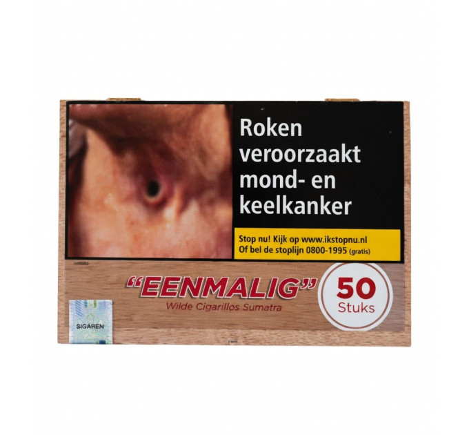 Сигарили Eenmalig Wilde Cigarillos (Суматра) 50 шт 