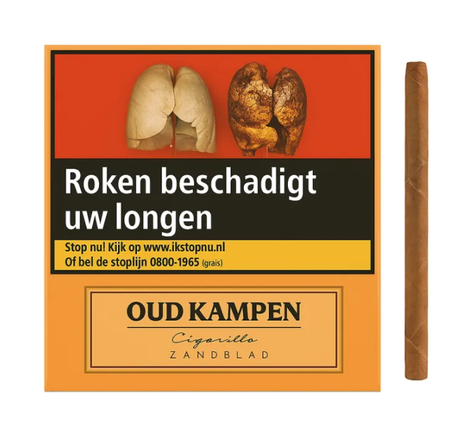 Сигарили Oud Kapmen Zandblad Cigarillo 20 шт