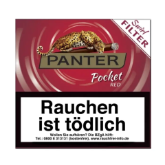 Сигарили Panter Pocket Red Swirl Filter 10 шт