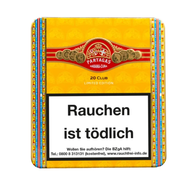 Cигарили Partagas Habana Club 20 Limited Edition (Куба) 20 шт