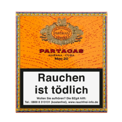 Cигарили Partagas Habana Cuba mini 20 (Куба) 20 шт
