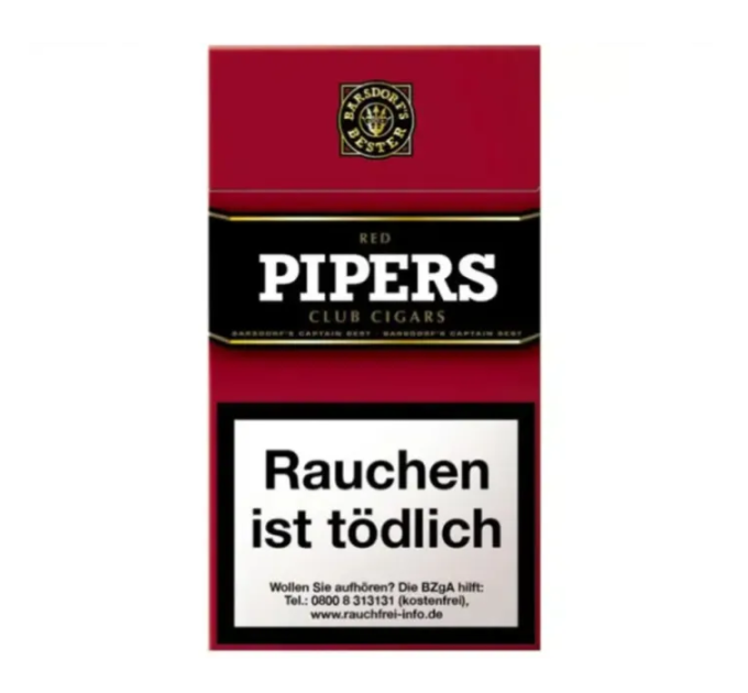 Сигарили Pipers Red 10 шт