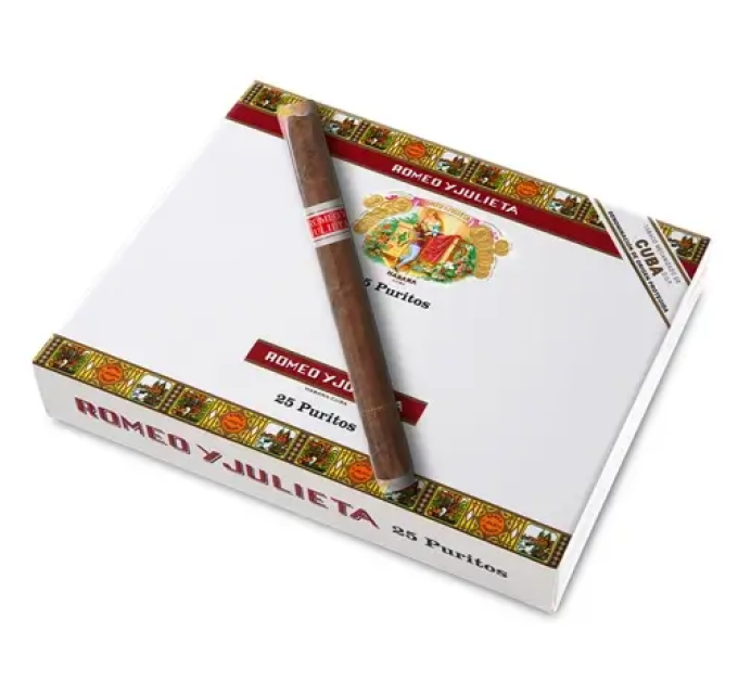 Cигарили ROMEO Y JULIETA 25 Puritos (Куба) 25 шт
