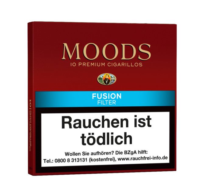 Cигарили MOODS Fusion Filter 10 шт Cигарили MOODS Fusion Filter 10 шт