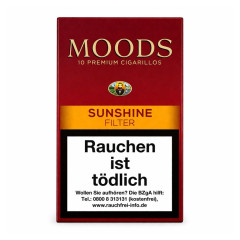 Cигарили MOODS Sunshine Filter 10 шт
