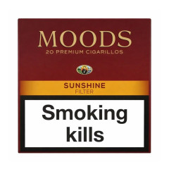 Cигарили MOODS Sunshine Filter 20 шт