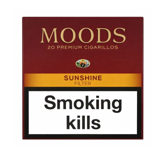Cигарили MOODS Sunshine Filter 20 шт