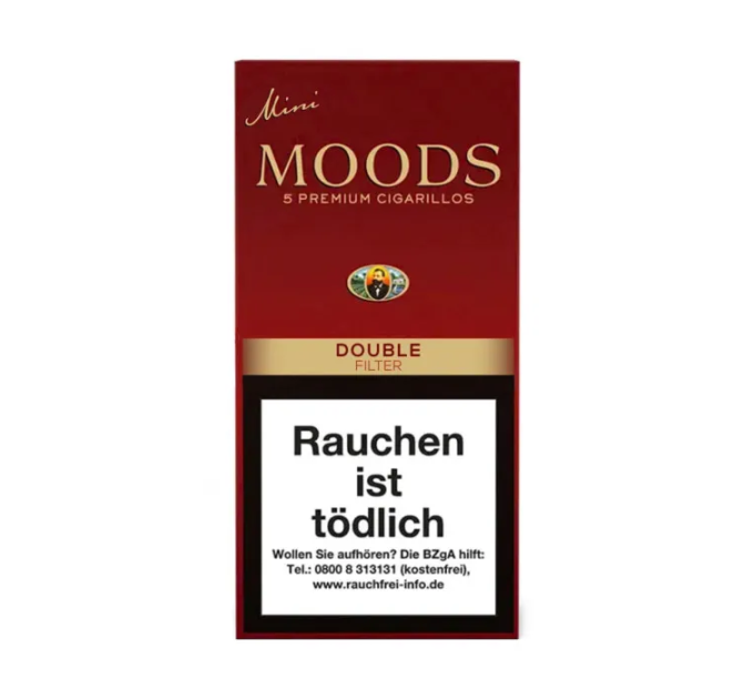 Cигарили MOODS Mini Double Filter 5 шт