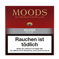 Cигарили MOODS Silver Filter 20 шт