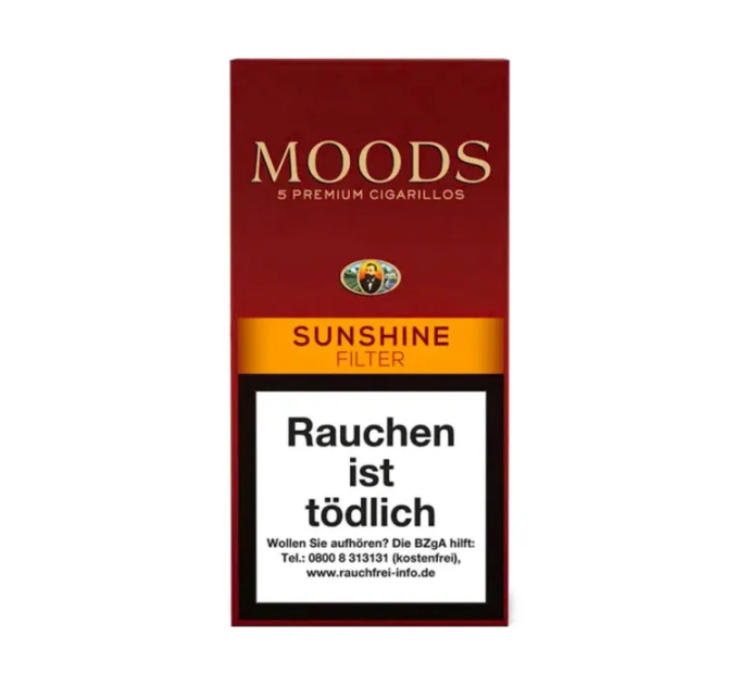 Cигарили MOODS Sunshine Filter 5 шт