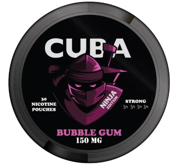 Снюс Cuba Bubble Gum (Фруктова жуйка) 150 мг