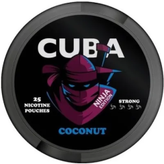 Снюс Cuba Coconut (Кокос) 150 мг Снюс Cuba Coconut (Кокос) 150 мг