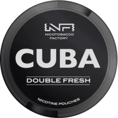 Снюс Cuba Double Fresh (Свіжа м'ята) 43 мг Снюс Cuba Double Fresh (Свіжа м'ята) 43 мг