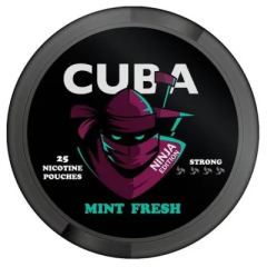Снюс Cuba Mint Fresh (Свіжа м'ята) 150 мг Снюс Cuba Mint Fresh (Свіжа м'ята) 150 мг