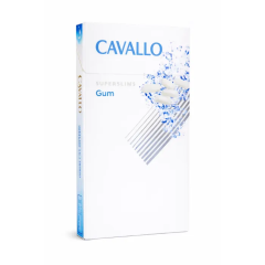 Сигарети Cavallo Superslim Gum (жуйка) 20 шт