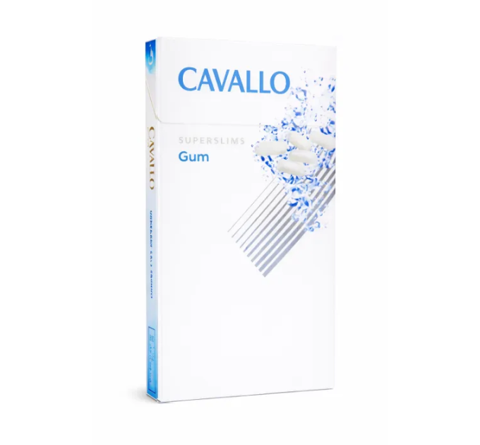 Сигарети Cavallo Superslim Gum (жуйка) 20 шт