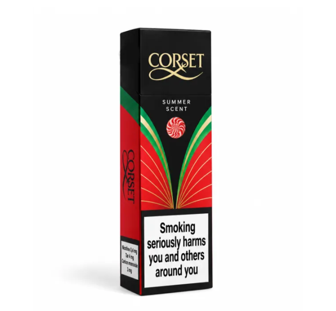 Сигарети Corset Superslim Summer Scent з капсулою (Кавун) 20 шт