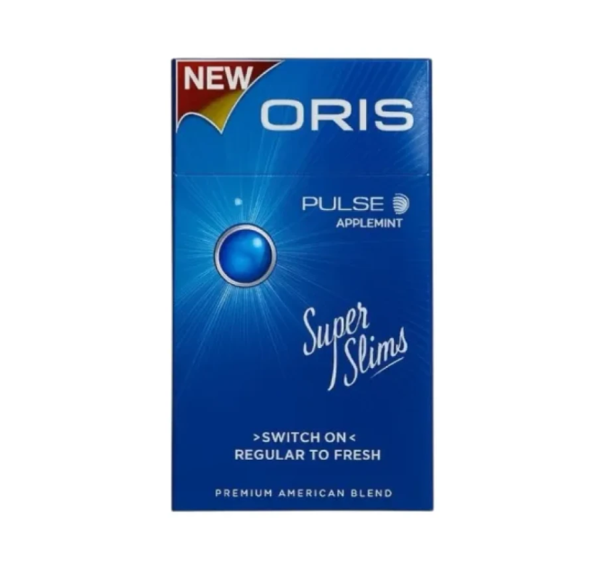 Сигарети Oris Superslim Apple Mint Capsule (яблуко м'ята) 20 шт