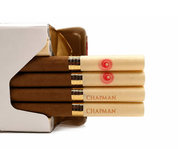 Сигарети Chapman Compact Fusion Sparkle з ароматом ванілі та капсулою зі смаком винограду Сигарети Chapman Compact Fusion Sparkle з ароматом ванілі та капсулою зі смаком винограду