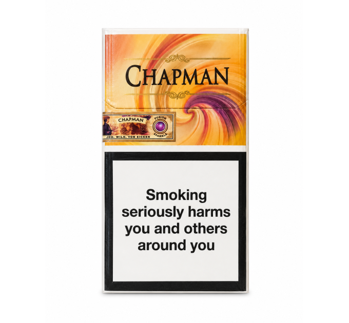 Сигарети Chapman Compact Fusion Sparkle з ароматом ванілі та капсулою зі смаком винограду