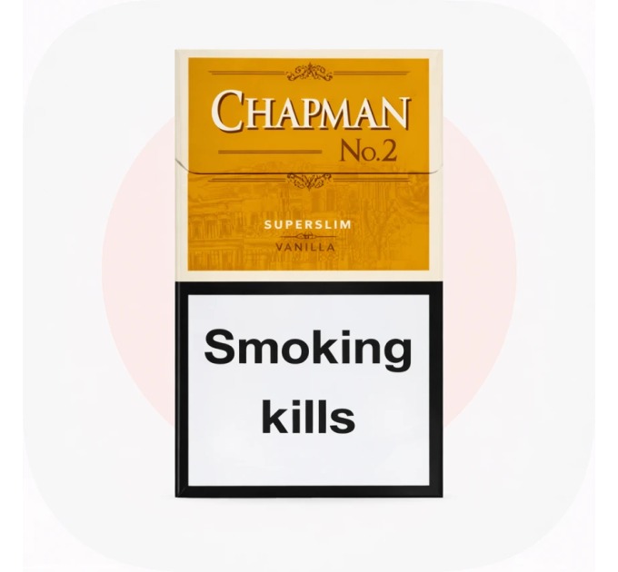 Сигарети Chapman Superslim Vanilla (ваніль) 