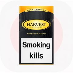 Сигарети HARVEST Sweet Vanilla Superslim (солодка ваніль) 20 шт