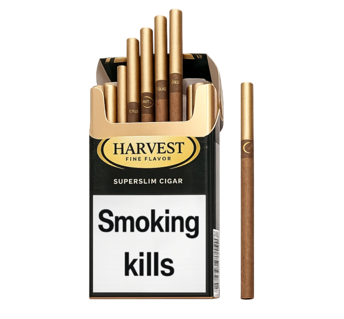 Сигарети HARVEST Sweet Vanilla Superslim (солодка ваніль) 20 шт