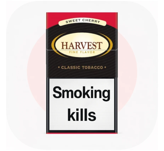 Сигарети HARVEST Sweet Cherry Superslim (солодка вишня) 20 шт