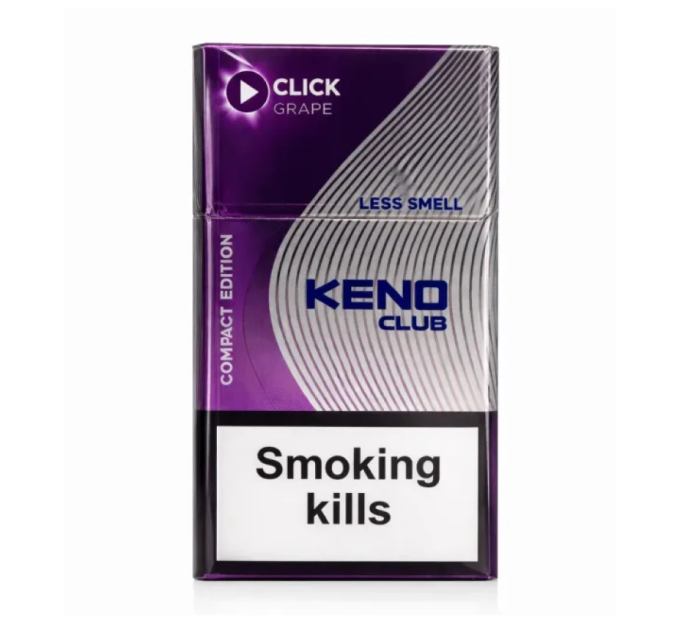 Сигарети Keno Club Compact Grape Capsule (виноград) 20 шт