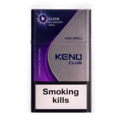 Сигарети Keno Club Compact Blueberry Mint Capsule (чорниця м’ята) 20 шт